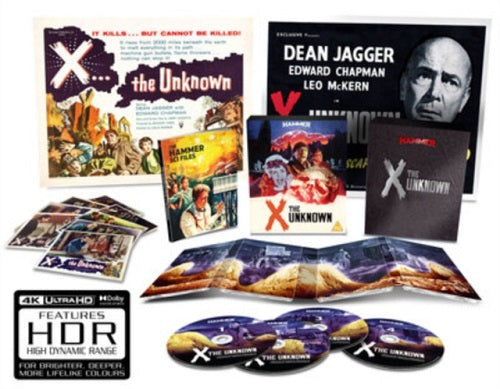 X the Unknown Collectors Limited Edition 4K Ultra HD Region B Blu-ray Presale