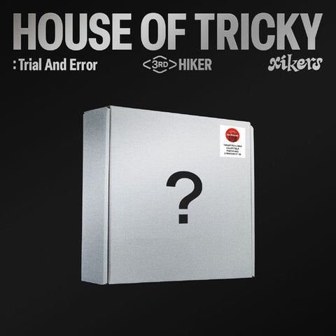 Xikers HOUSE OF TRICKY Trial And Error (HIKER ver.) & CD + Photo Book + Poster