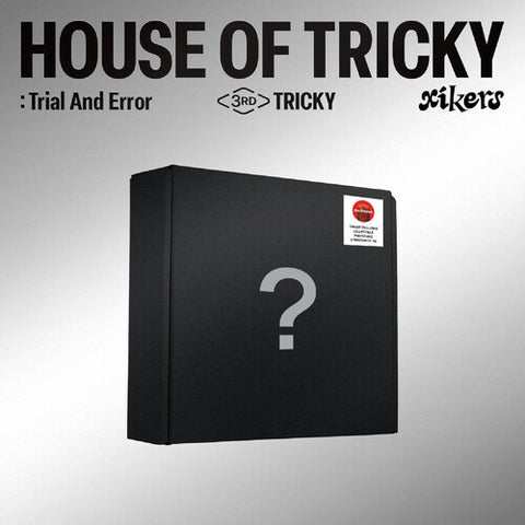 Xikers HOUSE OF TRICKY Trial And Error (TRICKY ver) New CD + Photo Book + Poster