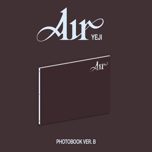 YEJI ITZY Air Photobook B Ver New CD + Sticker + Photo Book + Poster + Postcard