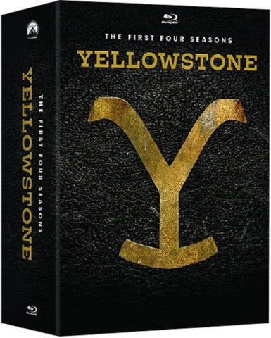 Yellowstone The First Four Seasons 1 - 4 Series 1 2 3 4 13xDiscs Reg B Blu-ray