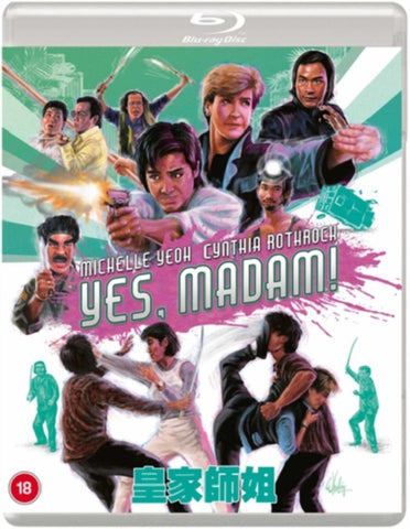 Yes Madam (Michelle Yeoh Cynthia Rothrock)  New Region B Blu-ray