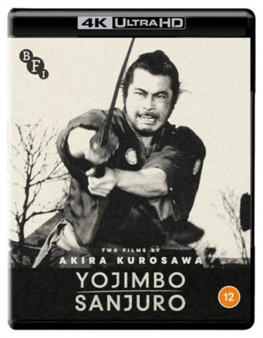 Yojimbo + Sanjuro (Toshiro Mifune) New 4K Ultra HD Region B Blu-ray Presale