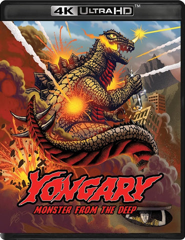 Yongary Monster from the Deep New 4K Ultra HD Blu-ray + Poster Presale