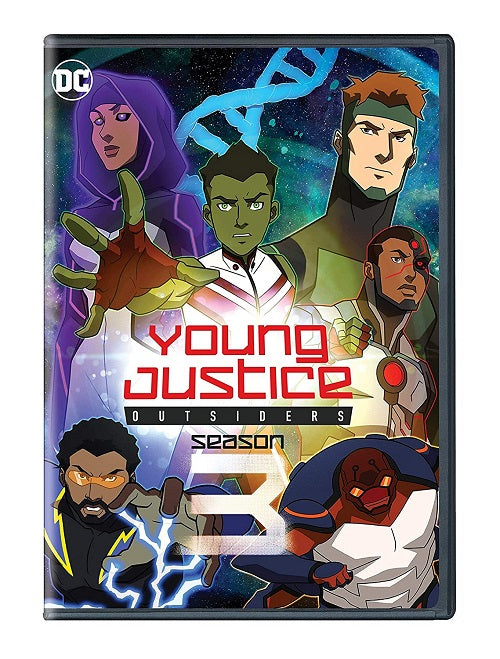 Young Justice Outsiders Season 3 Series Three Third New Region 4 DVD Box Set