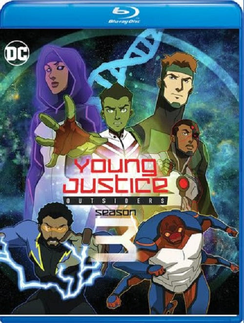 Young Justice Outsiders Season 3 Series Three Third New Region B Blu-ray Box Set