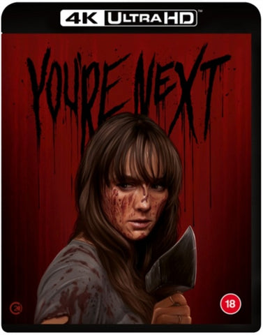 You're Next Youre Limited Edition New 4K Ultra HD Region B Blu-ray + Book