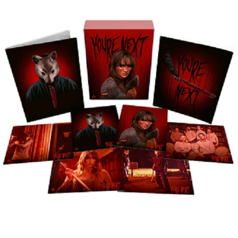 You're Next (Sharni Vinson) Youre New 4K Ultra HD Region B Blu-ray + Book