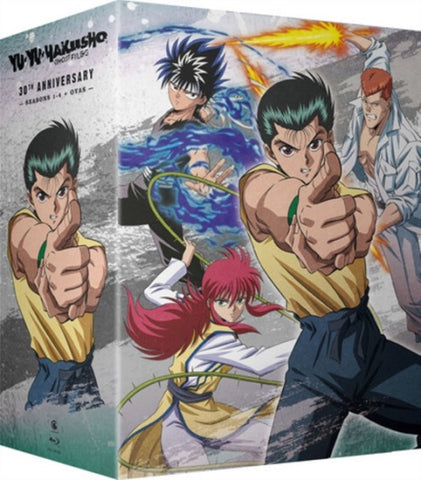 Yu Yu Hakusho Season 1 2 3 4 & OVAs 30th Anniversary Edition Region B Blu-ray