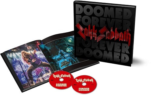 ZAKK SABBATH Doomed Forever Forever Doomed Artbook 2 Disc New CD + Book