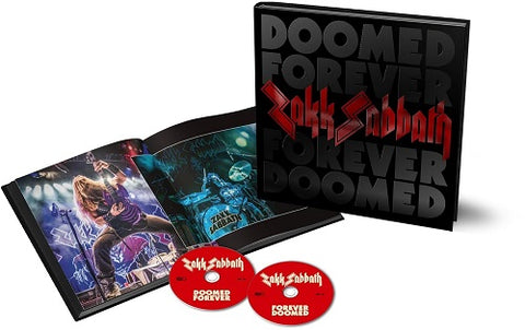 ZAKK SABBATH Doomed Forever Forever Doomed Artbook 2 Disc New CD + Book