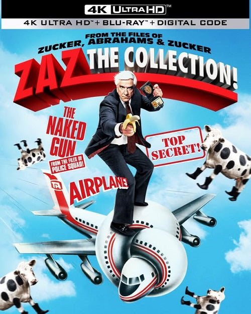 ZAZ The Collection (Leslie Nielsen Julie Hagerty) New 4K Ultra HD Blu-ray