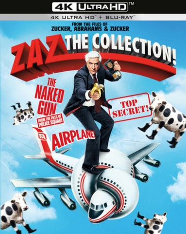 ZAZ The Collection (Jim Abrahams) New 4K Ultra HD Region B Blu-ray Box Set