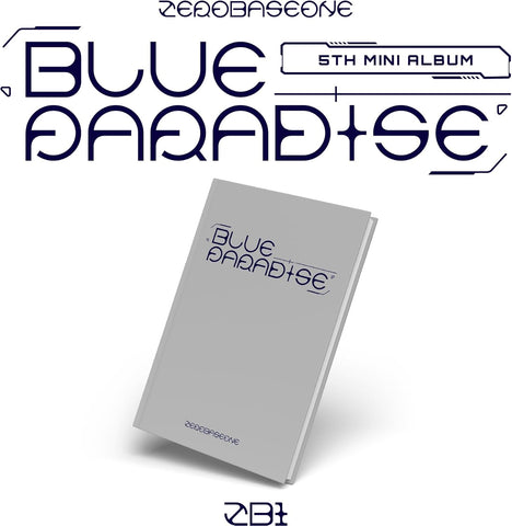 Zerobaseone Blue Paradise HIDE Ver CD + Board Game + Photo Book Photo Presale