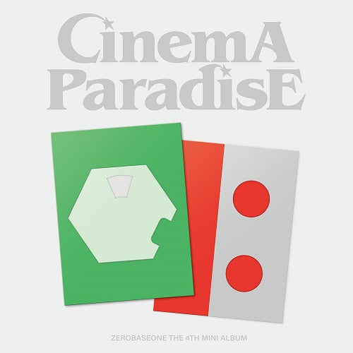 Zerobaseone Cinema Paradise Random Cover New CD + Sticker + Photo Book + Photo