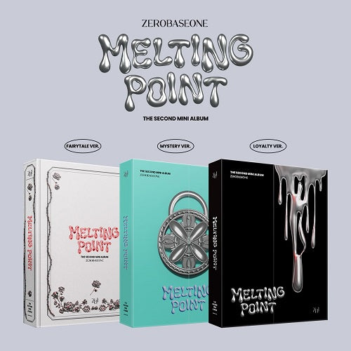 Zerobaseone Melting Point Random Cover New CD + Sticker + Booklet + Ornament