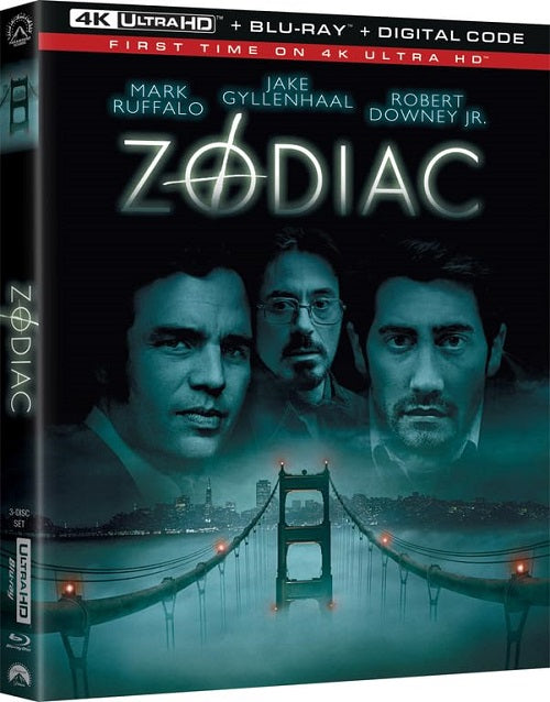 Zodiac (Jake Gyllenhaal Mark Ruffalo Robert Downey Jr) New 4K Ultra HD Blu-ray