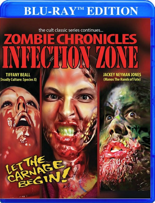 Zombie Chronicles Infection Zone (Jackey Neyman Jones Tiffany Beall) Blu-ray