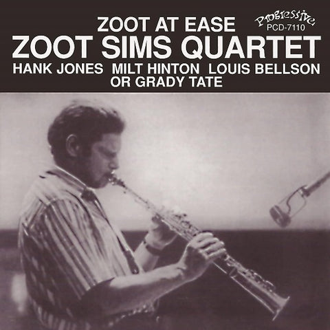 Zoot Sims Quartet Zoot At Ease New CD