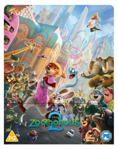 Zootropolis 2 Aka Zootopia 2 Two new Region B Blu-ray + Steelbook Presale
