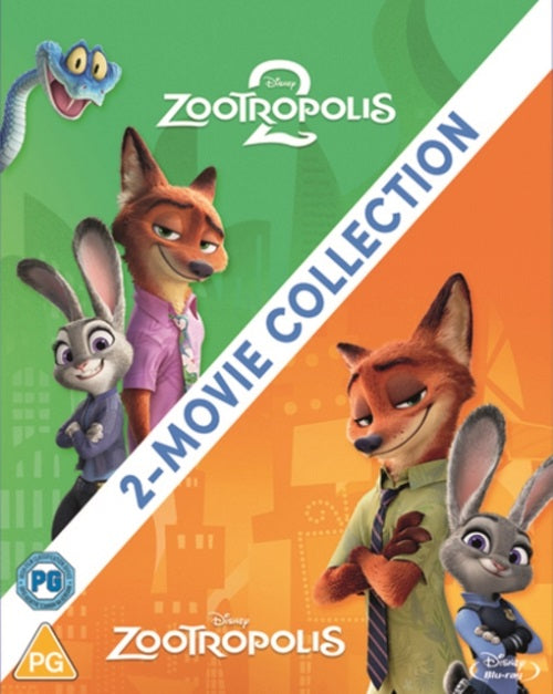 Zootropolis + Zootropolis 2 Aka Zootopia (Jason Bateman) Reg B Blu-ray Presale