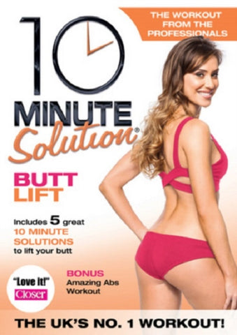 10 Minute Solution Butt Lift Ten New Region 2 DVD