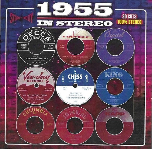 1955 In Stereo 30 Cuts Haley + Platters + Como + Berry & more And New CD