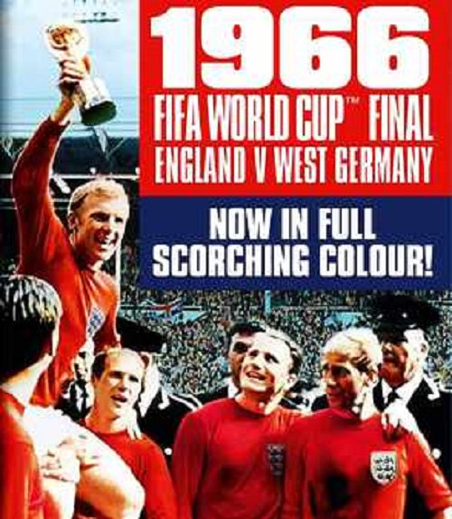 1966 World Cup Final in Colour England V West Germany New Region B Blu-ray