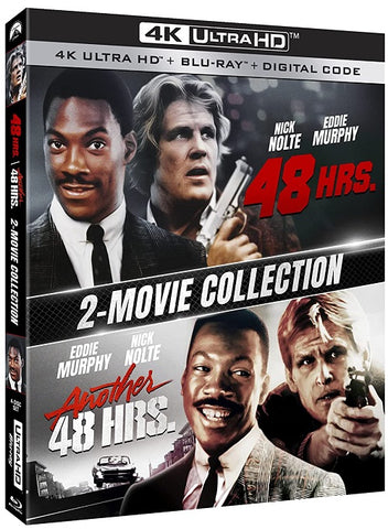 48 Hours + Another 48 Hours (Eddie Murphy Nick Nolte) Hrs 4K Mastering Blu-ray