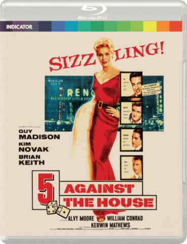 5 Against the House (Guy Madison Kim Novak) Five New Region B Blu-ray