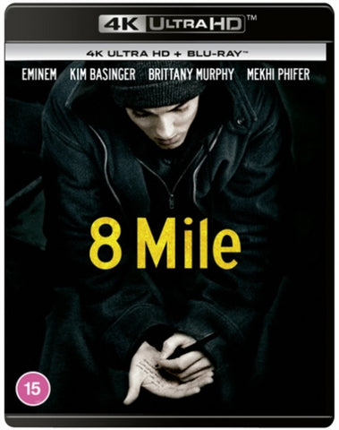 8 Mile (Eminem Kim Basinger) Eight New 4K Ultra HD Region B Blu-ray