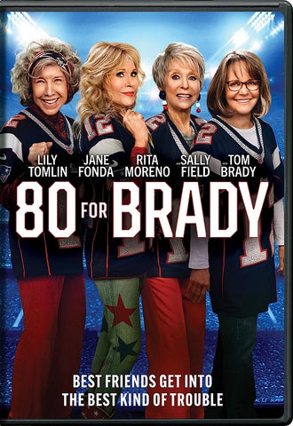 80 for Brady (Lily Tomlin Jane Fonda Rita Moreno Sally Field Tom Brady) DVD