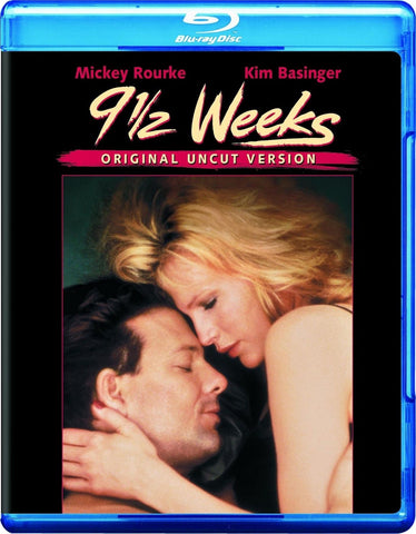 9 1/2  Weeks (Kim Basinger Mickey Rourke) Blu-ray Region B nine and a half weeks