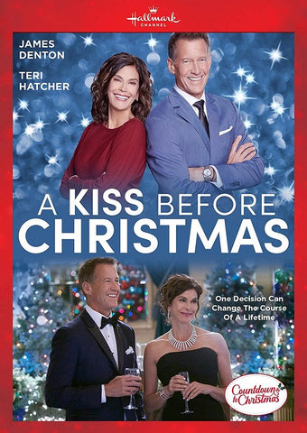 A Kiss Before Christmas (James Denton Teri Hatcher) Hallmark Channel New DVD