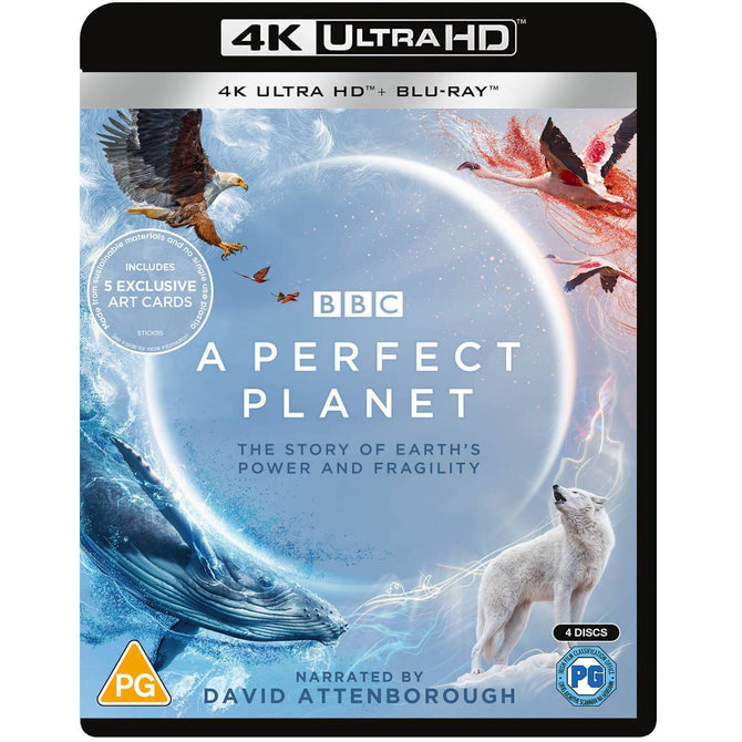 A Perfect Planet (David Attenborough ) BBC  4K Ultra HD Region + B Blu-ray
