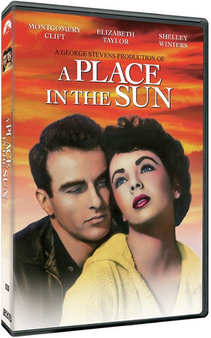 A Place in the Sun (Montgomery Clift Elizabeth Taylor Shelley Winters) New DVD