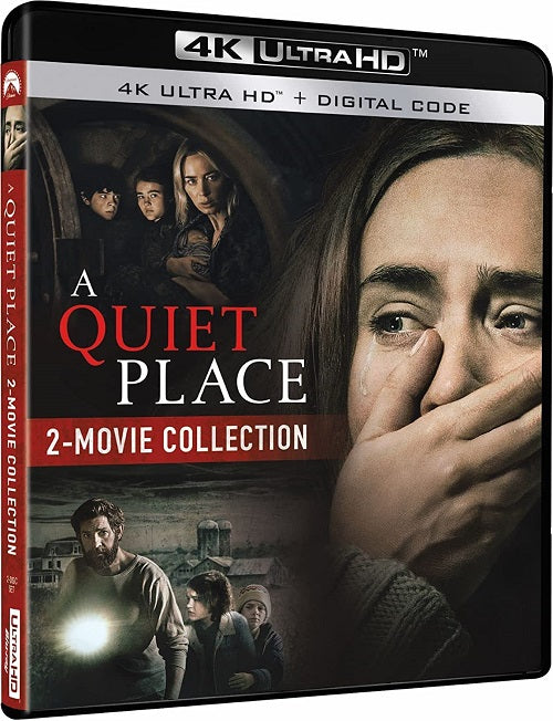 A Quiet Place 1 2 Movie Collection (Emily Blunt) New 4K Mastering Blu-ray