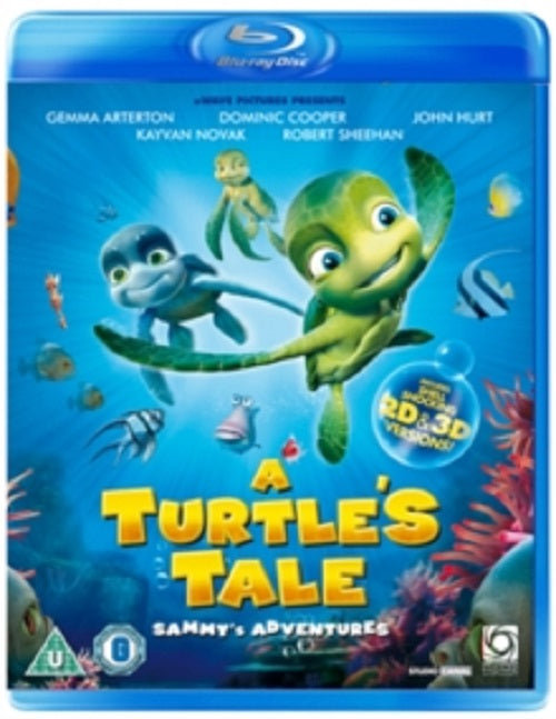 A Turtle's Tale Sammy's Adventures Turtles Sammys New 3D + 2D Region B Blu-ray