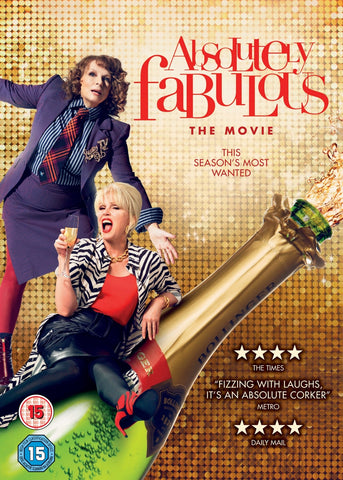 Absolutely Fabulous The Movie (Jennifer Saunders Joanna Lumley) Region 2 DVD