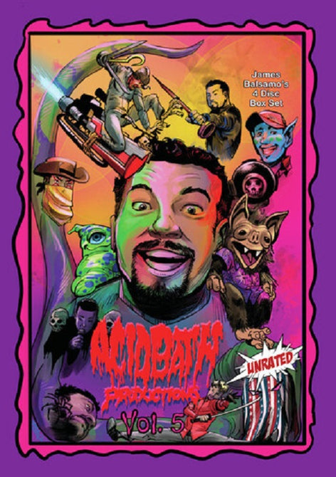 Acid Bath Productions Volume 5 (James Balsamo Tommy Chong) Vol Five New DVD