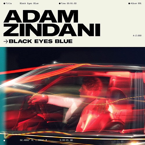 Adam Zindani Black Eyes Blue New CD