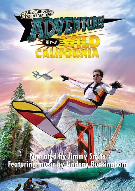 Adventures In Wild California (Jimmy Smits) New DVD