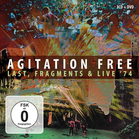 Agitation Free Last Fragments & Live 74 4 Disc New CD + DVD Box Set