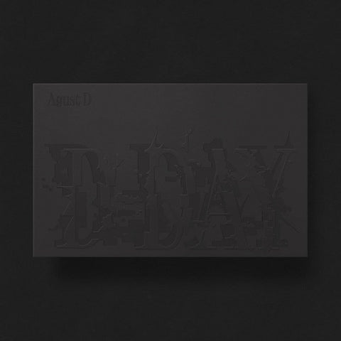 Agust D Suga of Bts D-Day (Version 01) 1 One D Day New CD