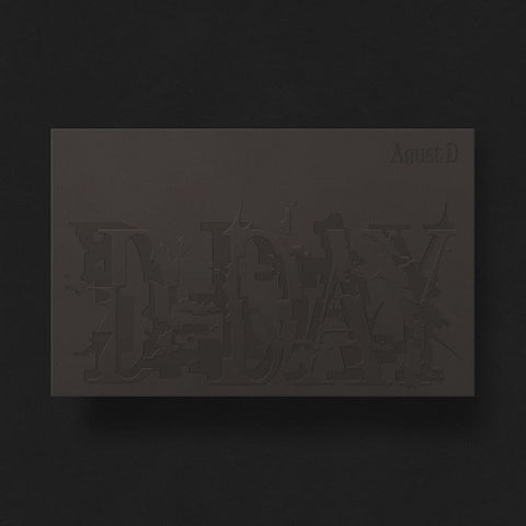 Agust D Suga of Bts D-Day (Version 02) 2 Two D Day New CD