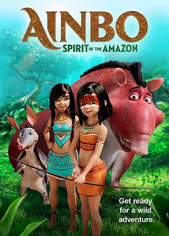 AINBO Spirit Of The Amazon (Lola Raie Naomi Serrano Dino Andrade) New DVD