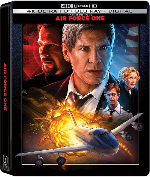 Air Force One 25th Anniversary Limited Edition 4K Mastering Blu-ray + Steelbook