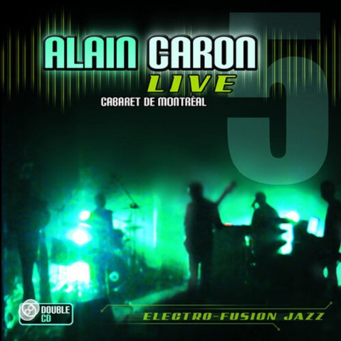 Alain Caron Live Cabaret De Montreal 2 Disc New CD + DVD
