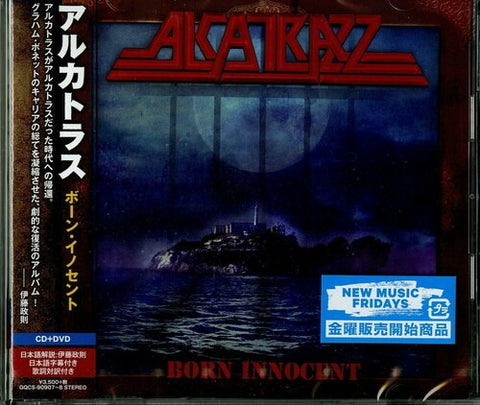 Alcatrazz Born Innocent Limited Edition 2xDiscs New CD + DVD
