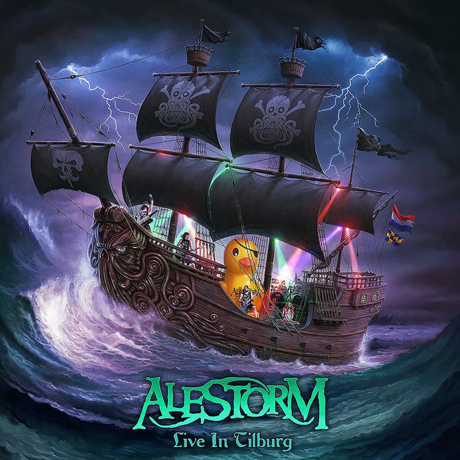 Alestorm Live In Tilburg 3xDiscs New CD + DVD + Blu-ray Box Set